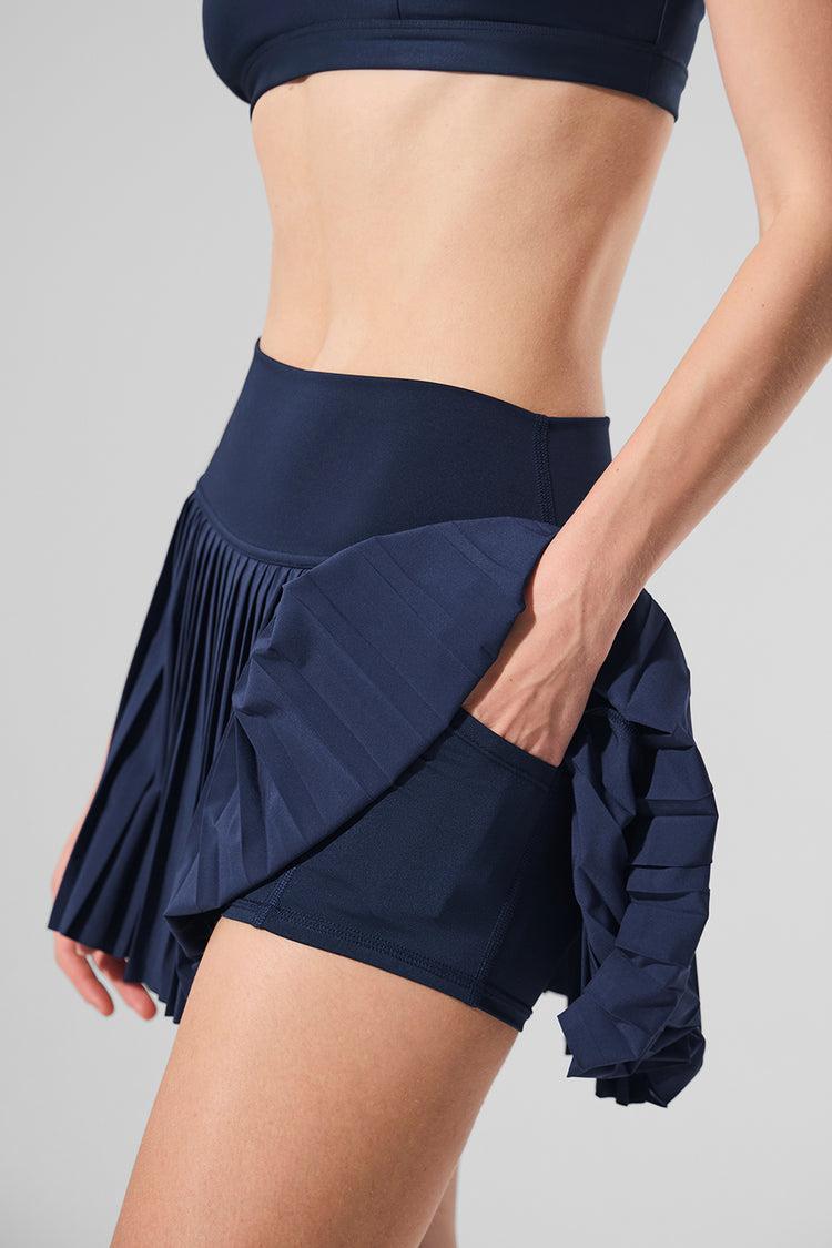 Grand Slam Tennis Skirt - Navy Product Image