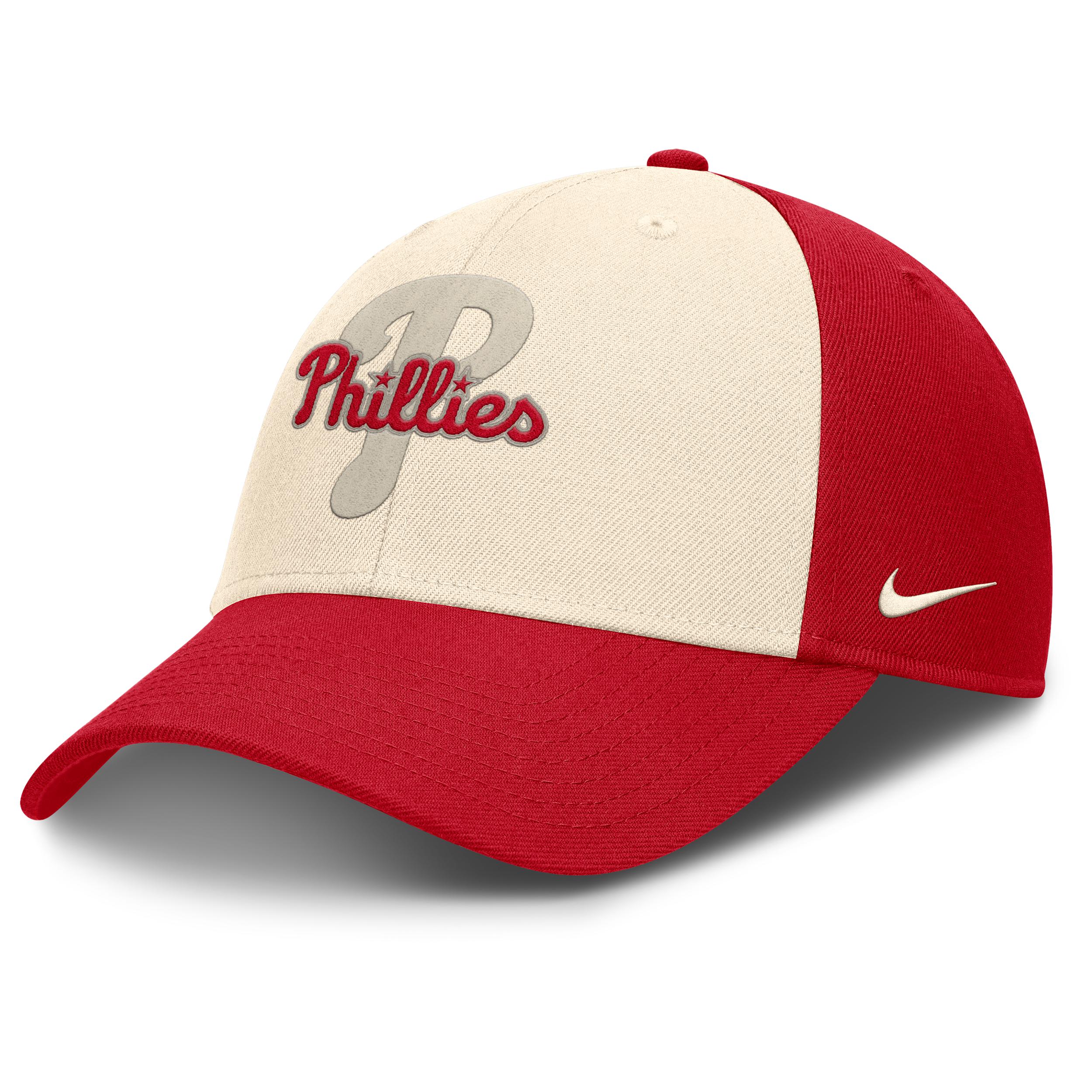 Philadelphia Phillies Statement Club Nike Mens Dri-FIT MLB Adjustable Hat | NB1108XCPP-CJ5 Product Image
