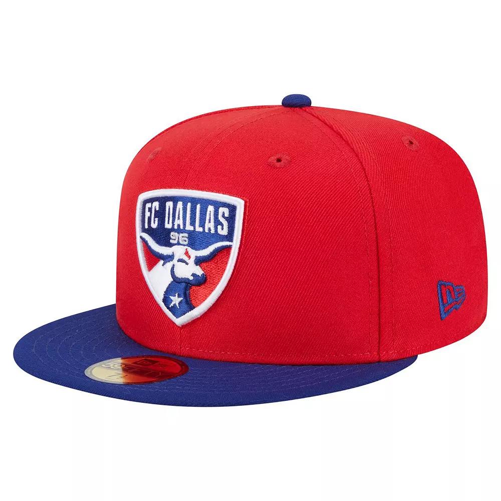 Men's New Era Red FC Dallas 2025 Kickoff 59FIFTY Fitted Hat,  Product Image
