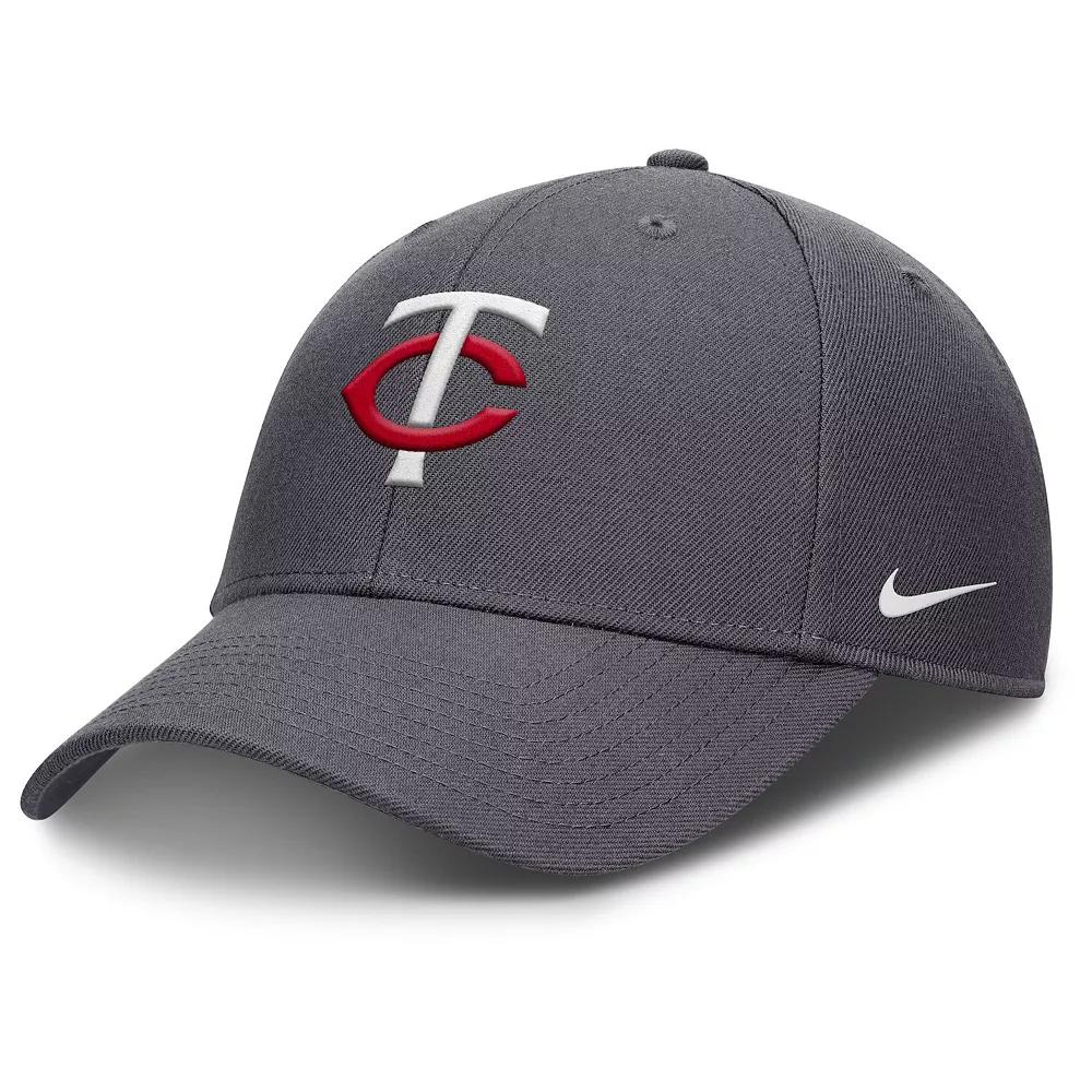 Men's Nike Gray Los Angeles Angels Club Performance Adjustable Hat,  Product Image