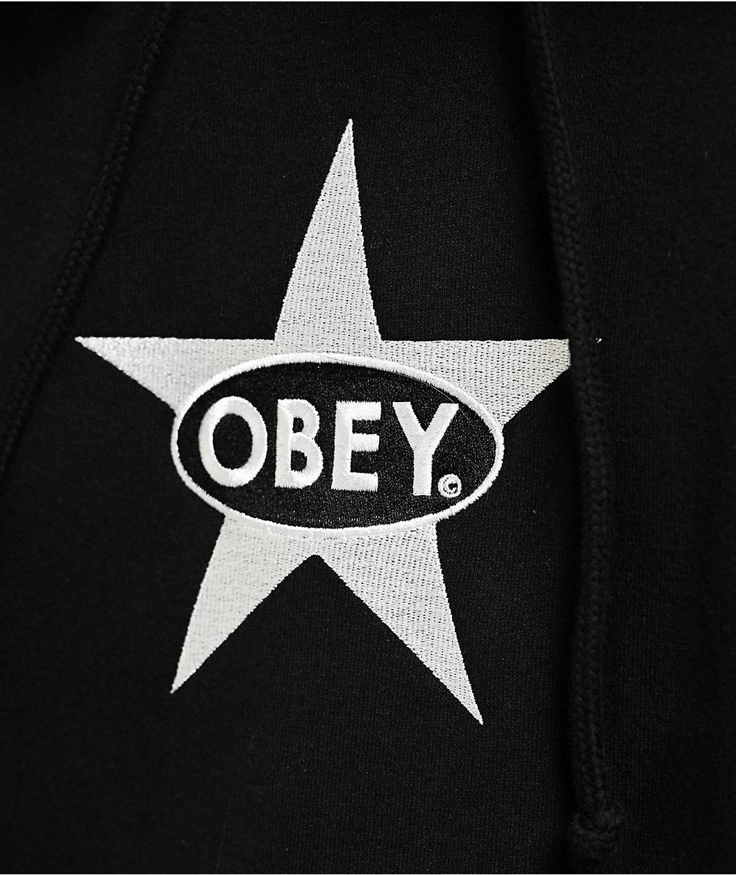 Obey Empire Black Hoodie Product Image