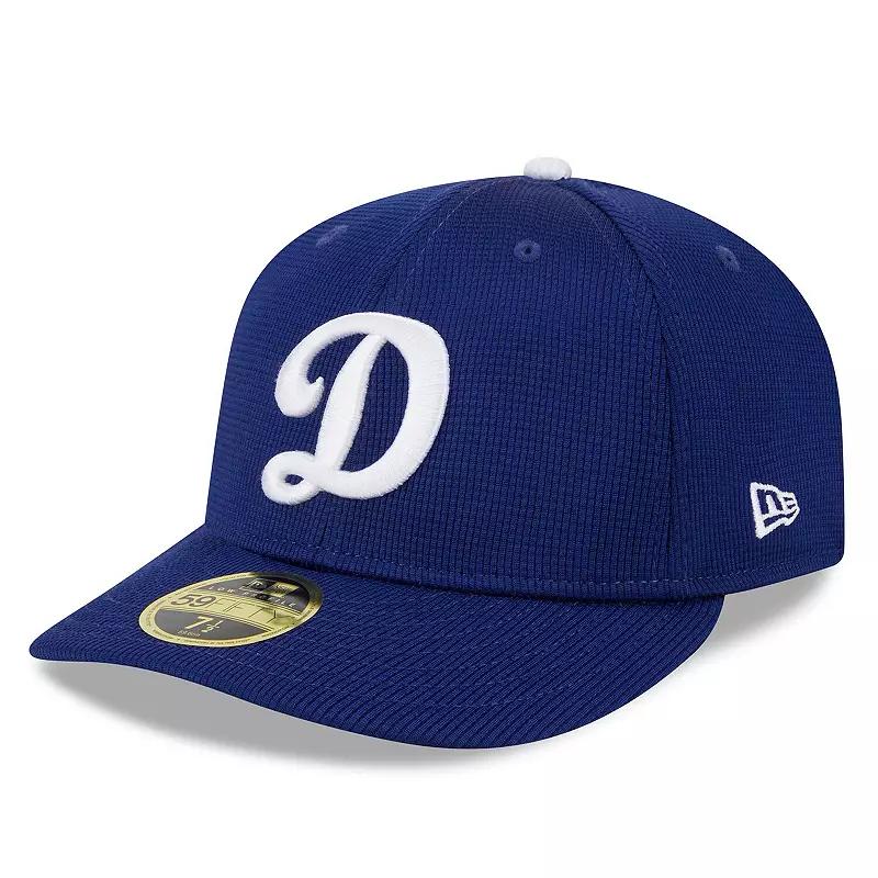 Men's New Era  Royal Los Angeles Dodgers 2024 Batting Practice Low Profile 59FIFTY Fitted Hat, Size: 7 5/8, Blue Product Image