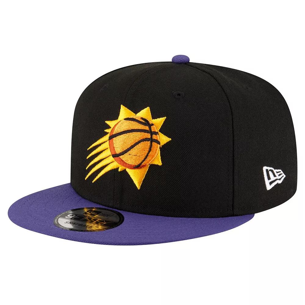 Men's New Era Black/Purple Phoenix Suns 2-Tone 59FIFTY Fitted Hat,  Product Image