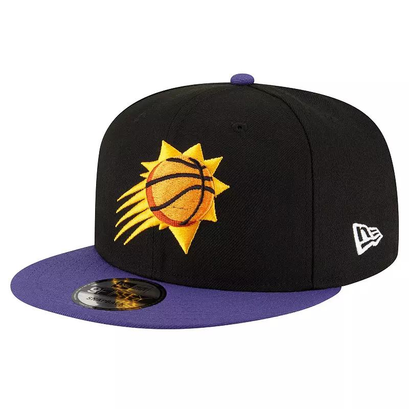 Men's New Era Black/Purple Phoenix Suns 2-Tone 59FIFTY Fitted Hat,  Product Image