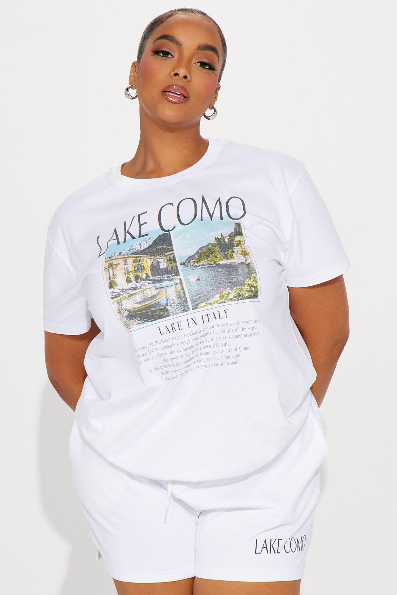 Lake Como Short Set - White Product Image