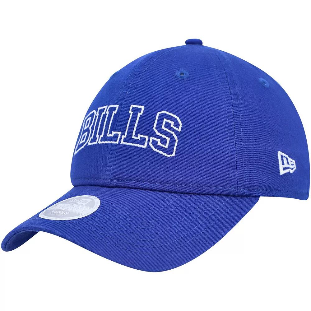 Women's New Era Royal Buffalo Bills Collegiate 9TWENTY Adjustable Hat, Blue Product Image