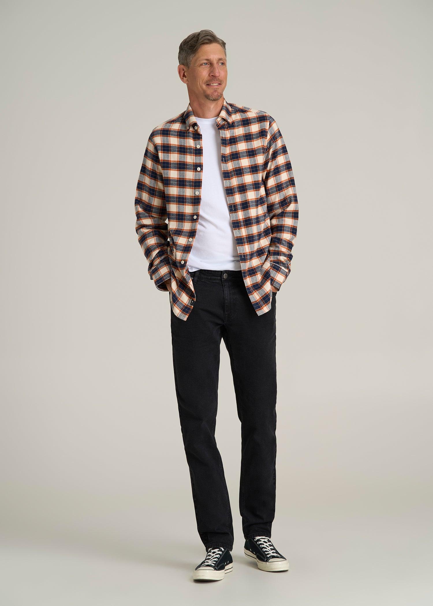 Carman TAPERED Jeans for Tall Men in Onyx Black Wash Male Product Image