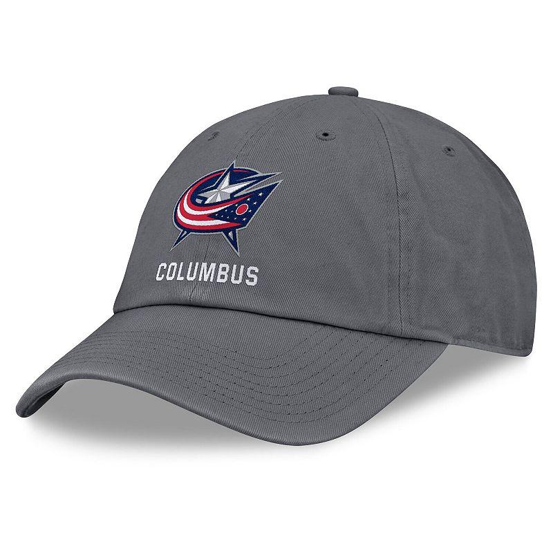 Men's Fanatics Charcoal New Jersey Devils Washed Adjustable Hat, Nhl Charco Product Image