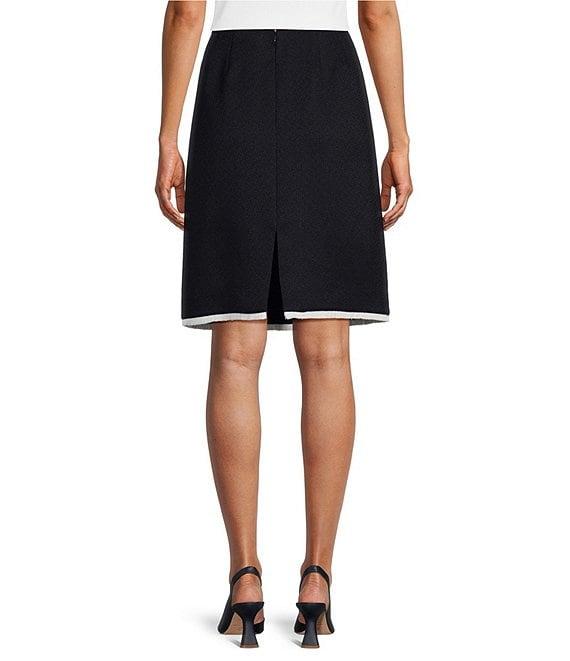 Preston & York Suzanne Stretch Tweed Coordinating Pencil Skirt Product Image