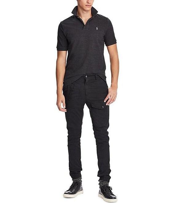 Polo Ralph Lauren Classic Fit Solid Cotton Mesh Polo Shirt Product Image