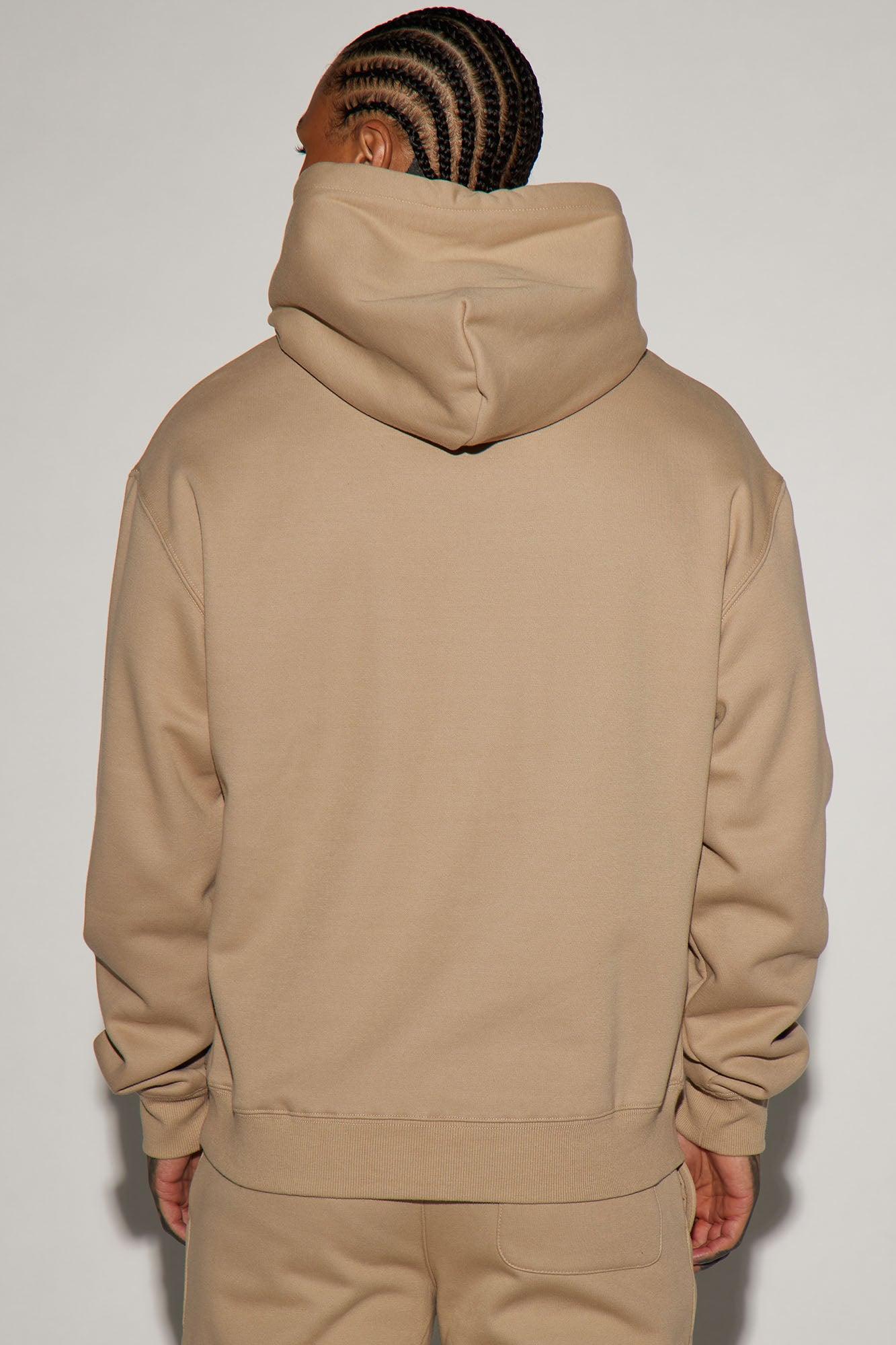 Family Goals Papi Hoodie - Taupe Product Image