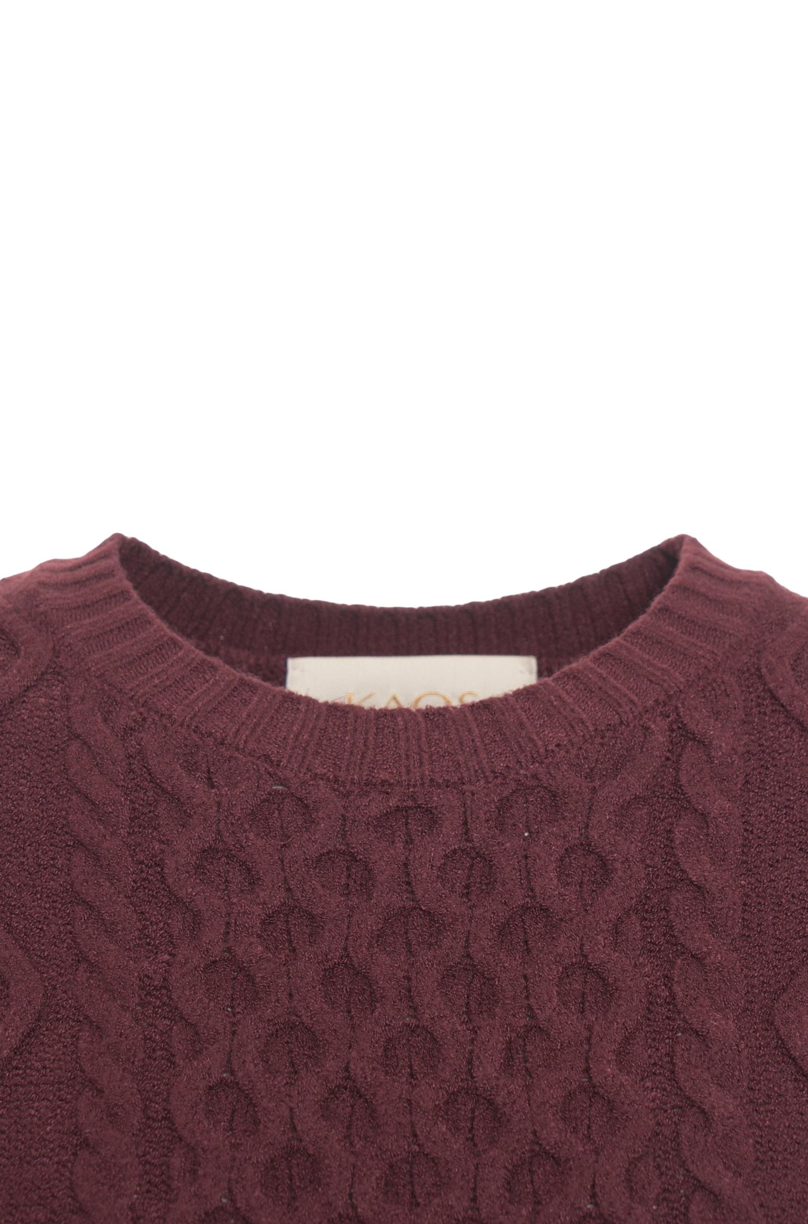 Short sleeved knit sweater Product Image