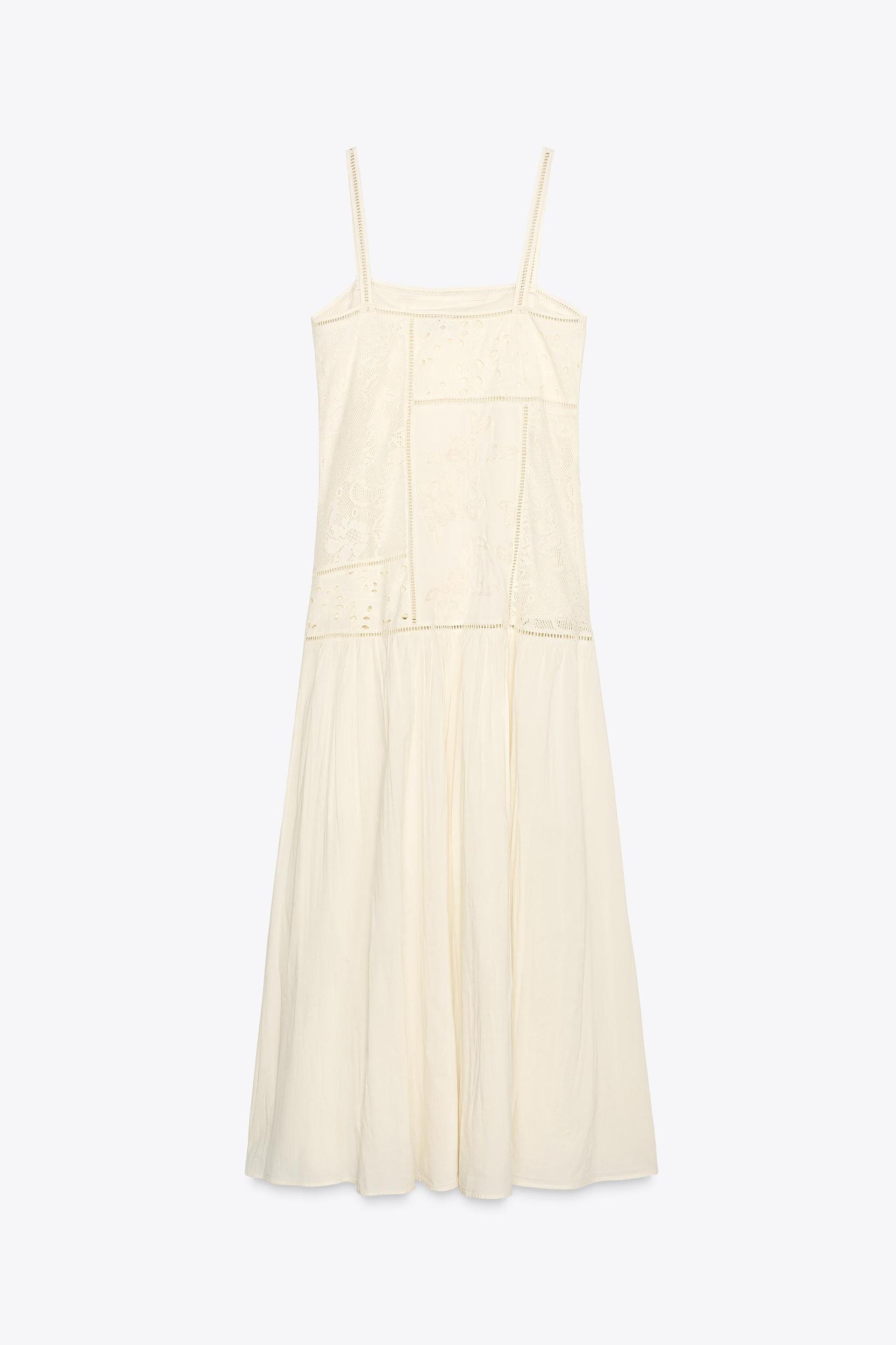 ZW COLLECTION PATCHWORK EMBROIDERED DRESS Product Image