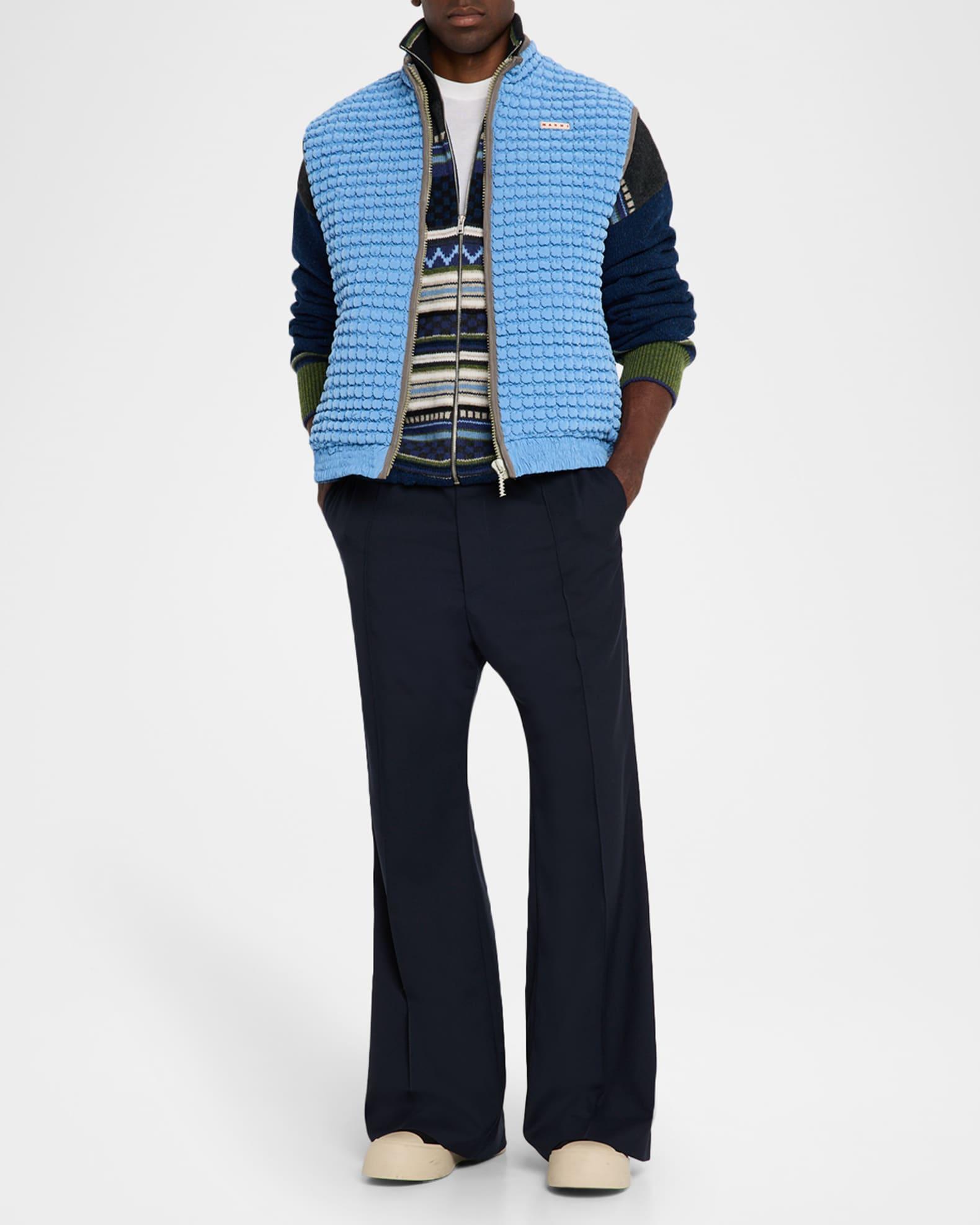 Men's Nylon Crinkled Bubble Vest Product Image