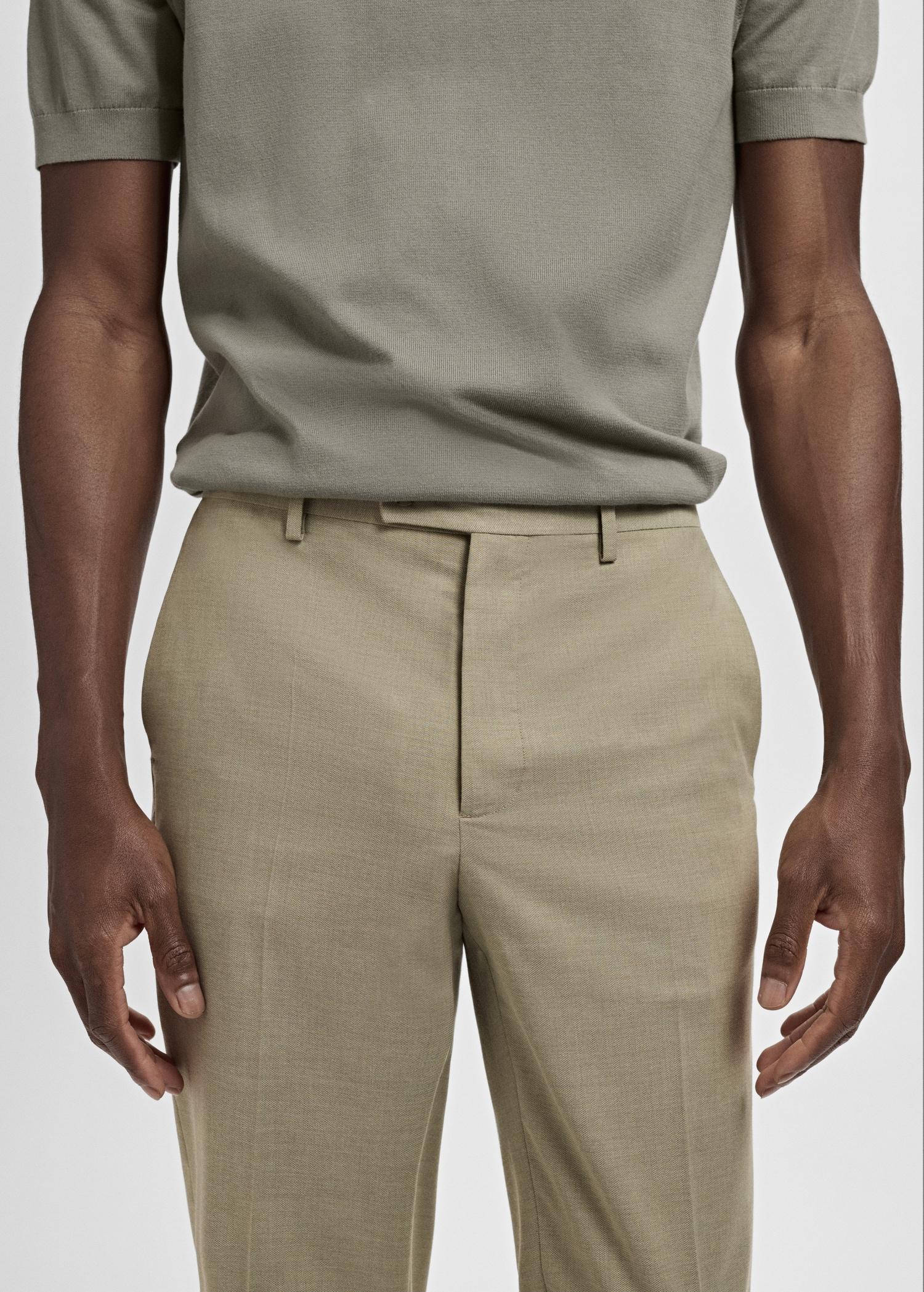 Milan slim-fit suit pants - Men | MANGO USA Product Image