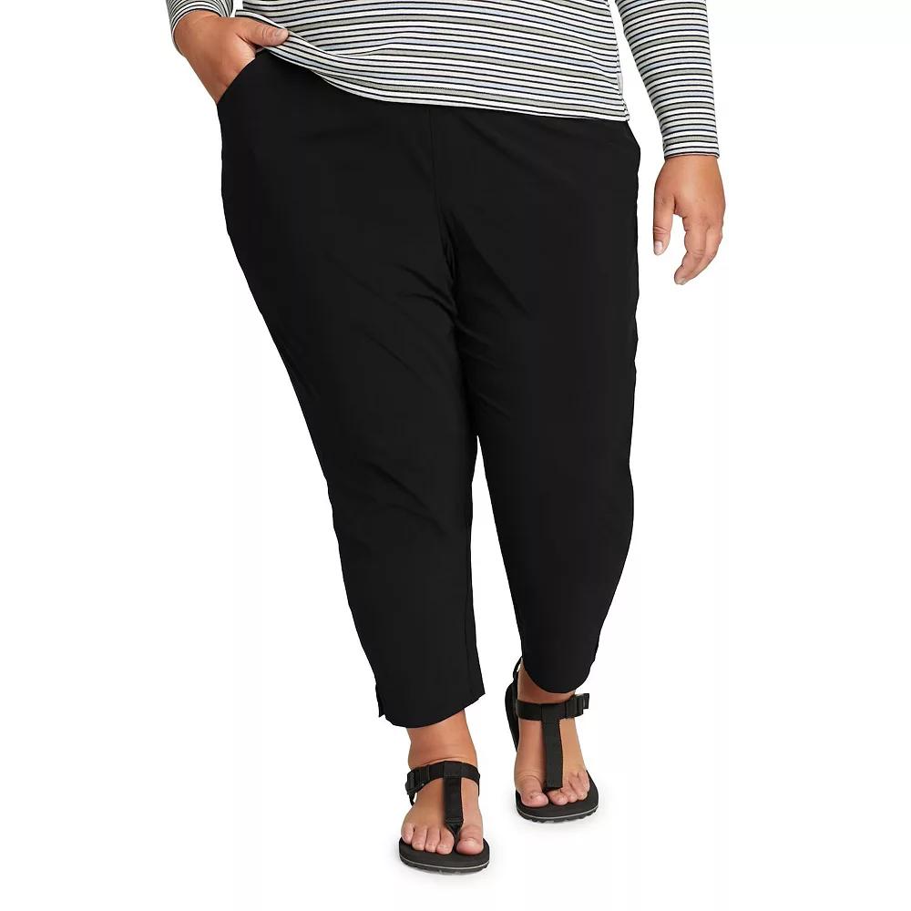 Plus Size Eddie Bauer Departure Ankle Pants, Women's, Size: 1XL, Black Product Image