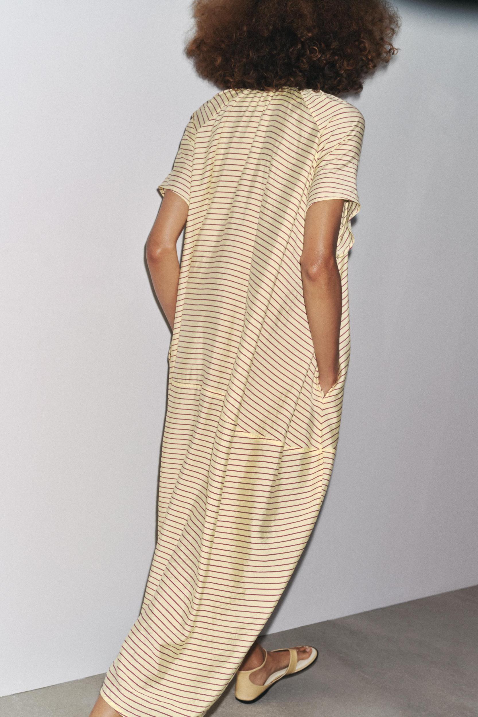 ZW COLLECTION STRIPED TUNIC DRESS Product Image