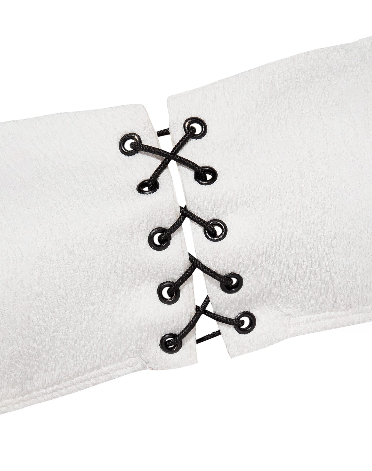 Firenze Blair Bandeau Top (Exchange Only) - White Product Image