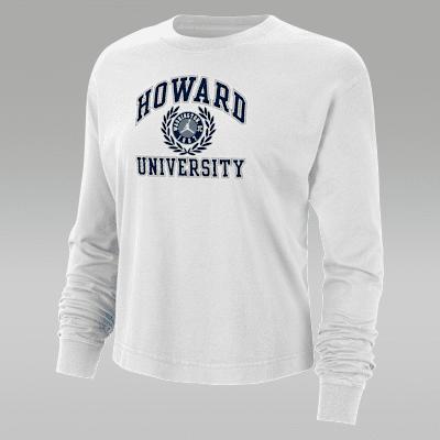 Women's Howard Jordan College Boxy Long-Sleeve T-Shirt Product Image