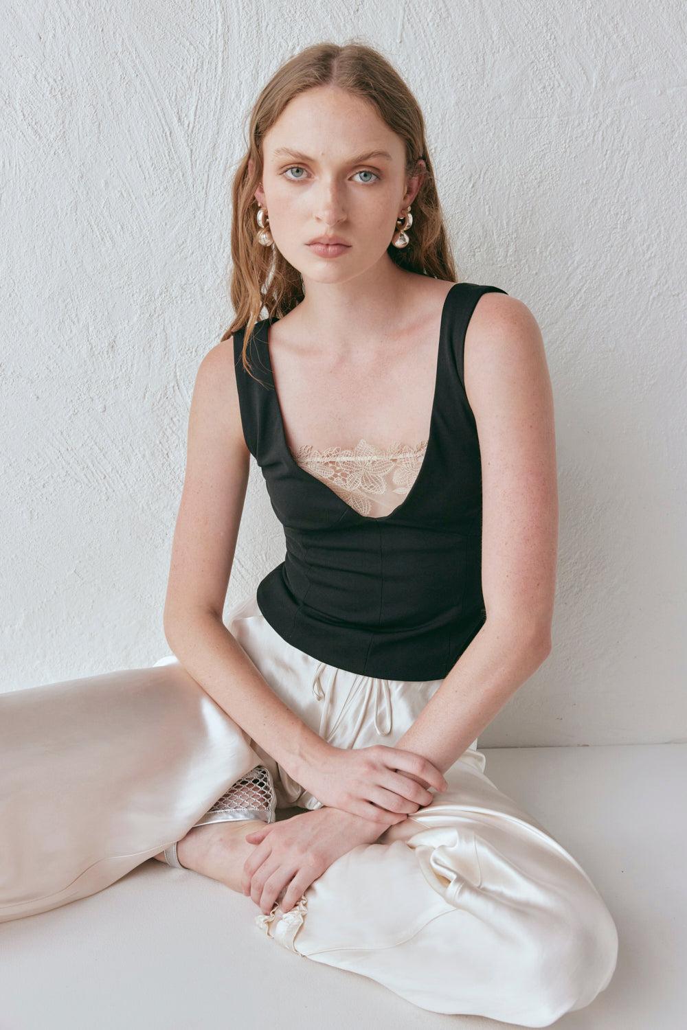 Elena Top Black Product Image