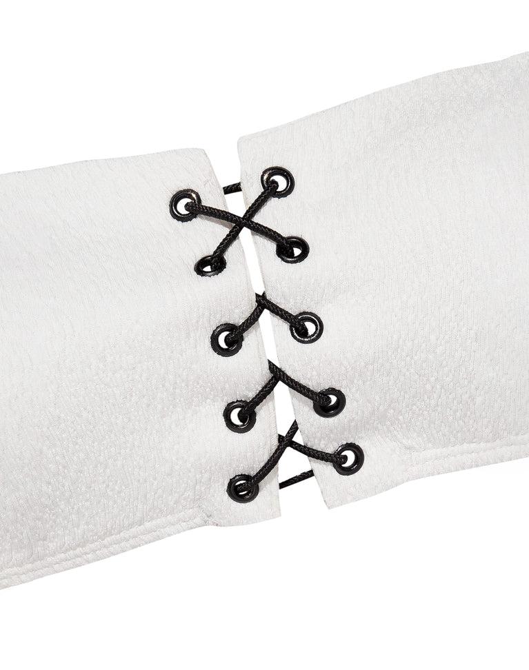 Firenze Blair Bandeau Top (Exchange Only) - White Product Image