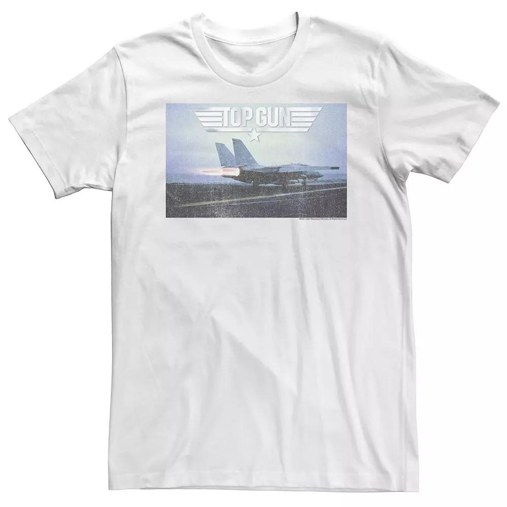 Big & Tall Top Gun Jet and Logo Photo Tee, Men's,  Product Image