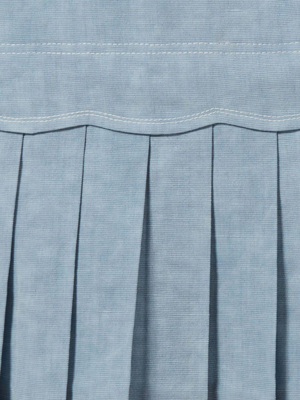 pleat-detailing mini dress Product Image