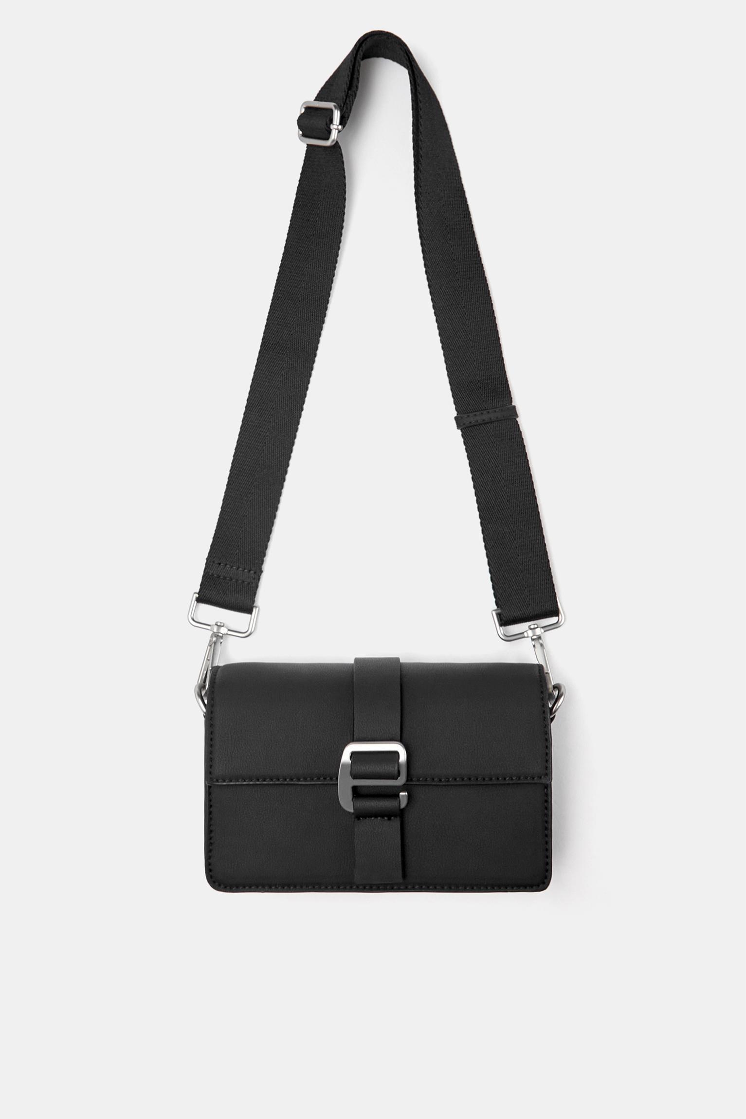 Crossbody bag with buckle Product Image