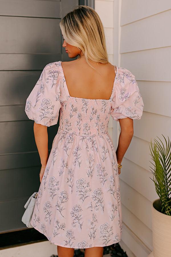 Wisteria Avenue Floral Mini Dress Product Image