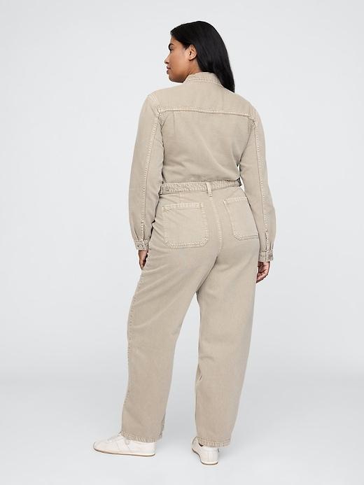 Denim Utility Jumpsuit Product Image