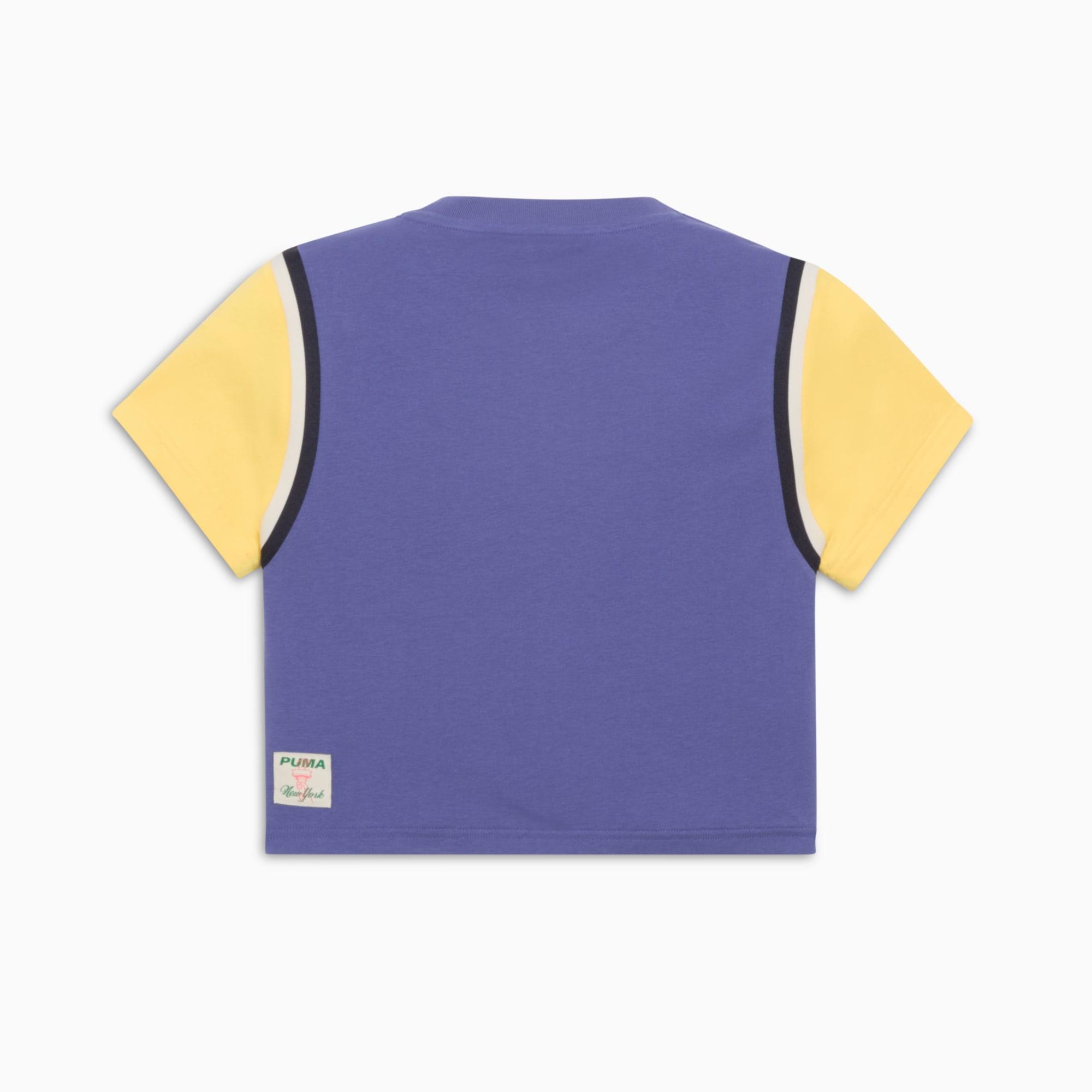 Wardrobe Essentials Bright Lights NYC Flagship Women's Baby Tee Product Image