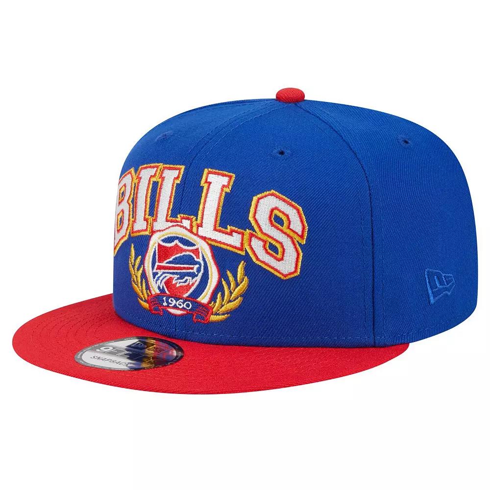 Men's New Era Royal/Red Buffalo Bills Team Establish 9FIFTY Snapback Hat, Blue Product Image