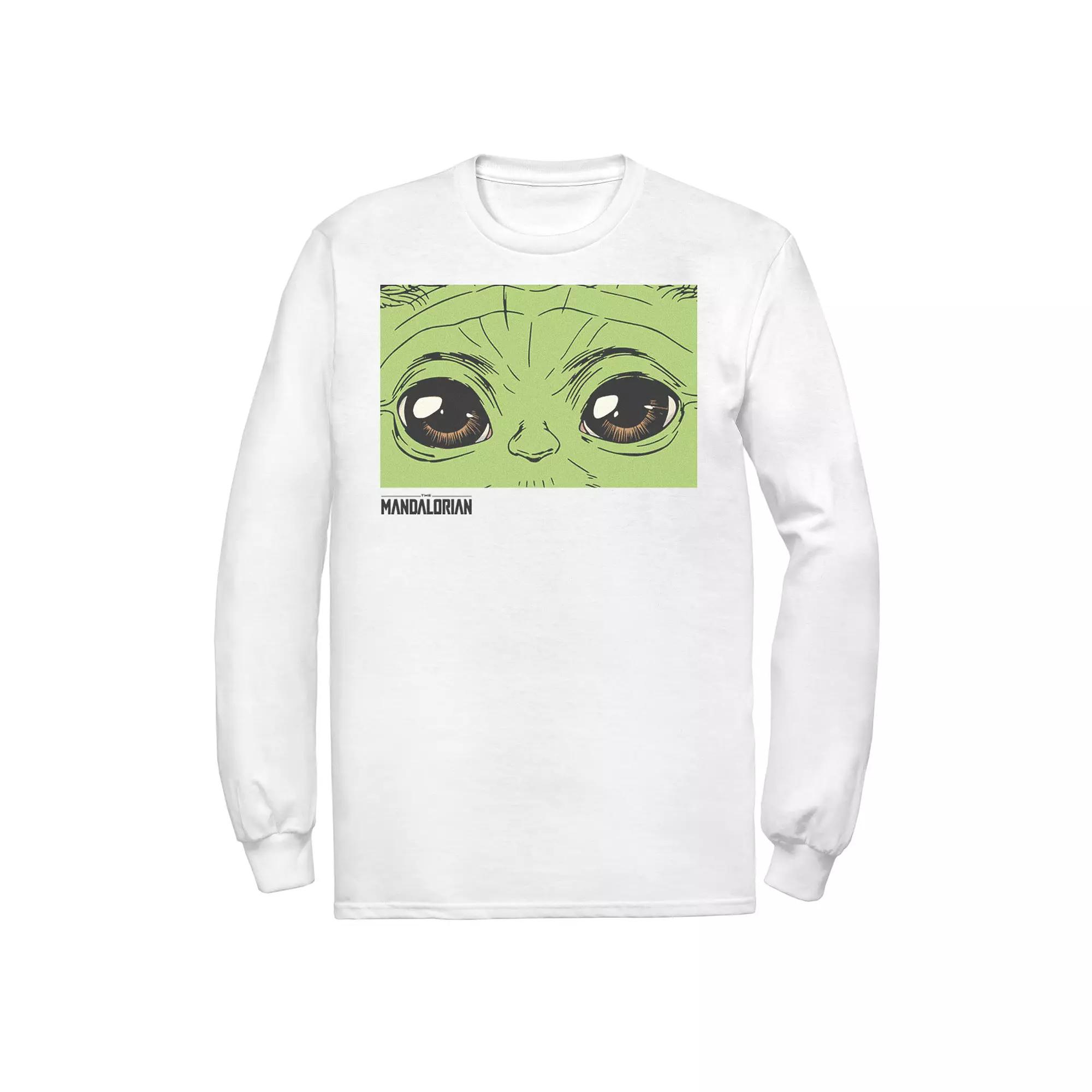 Men's Star Wars The Mandalorian Eyes Of The Child Panel Tee,  Product Image
