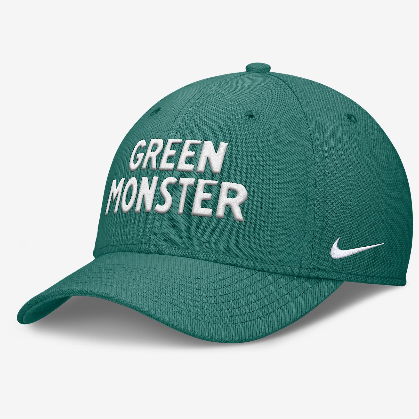 Boston Red Sox City Connect Rise Swoosh Men's Nike Dri-FIT MLB Hat Product Image