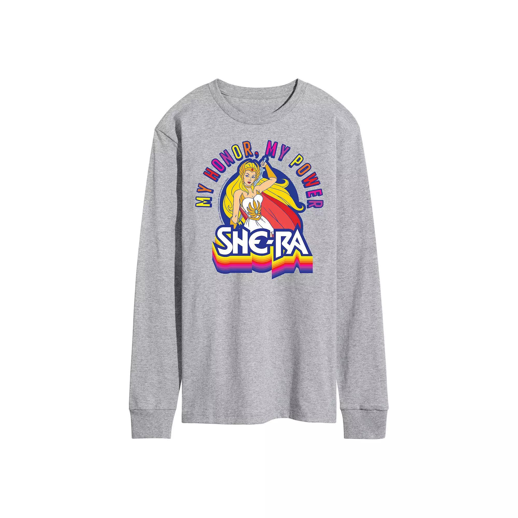 Men's SheRa My Honor My Power Long Sleeve Graphic Tee,  Product Image
