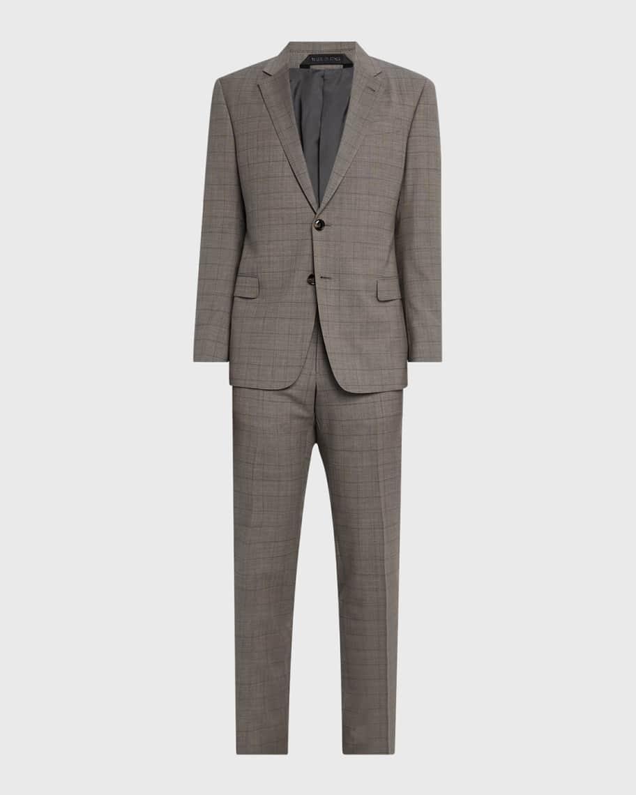 Men's Windowpane Suit Product Image