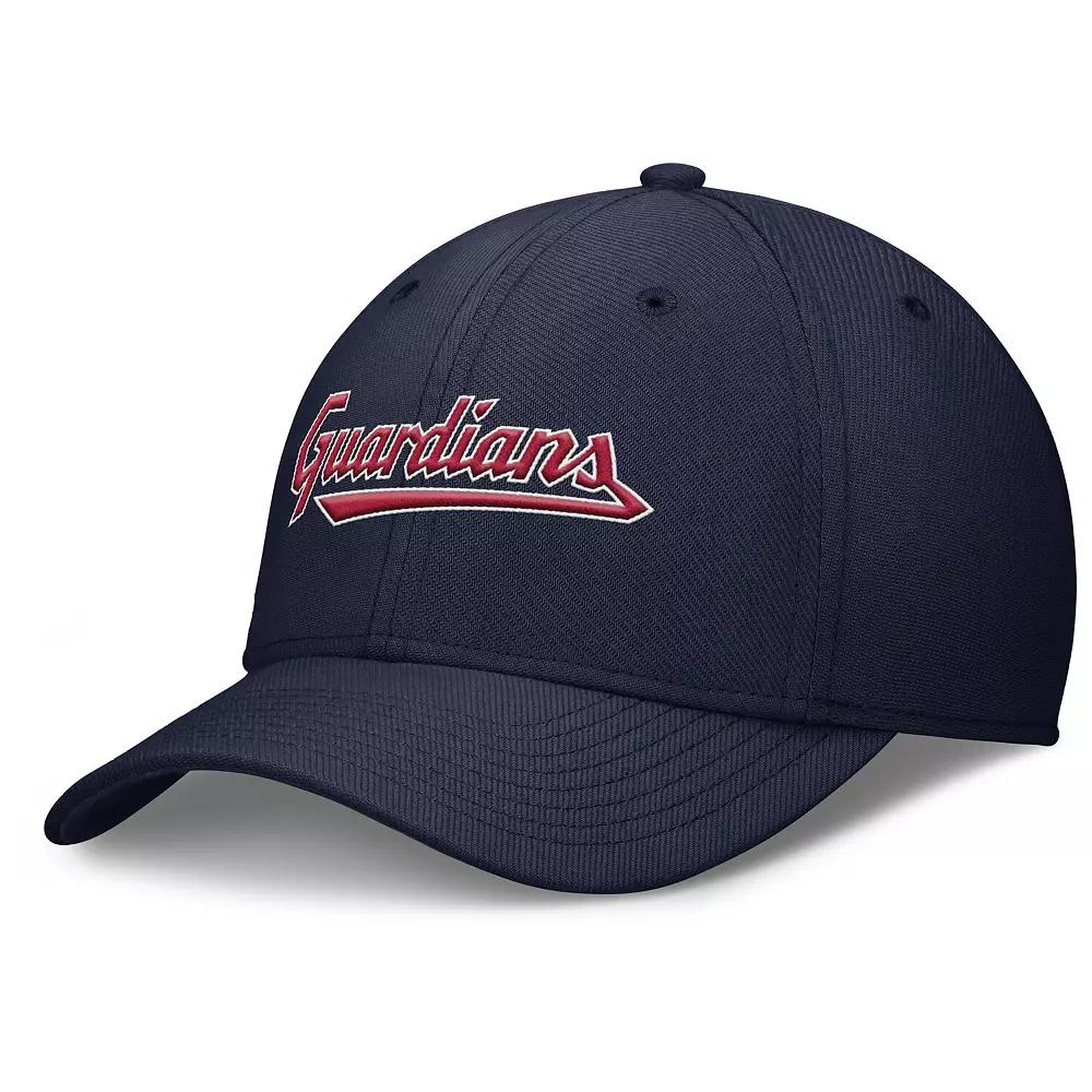 Men's Nike Navy Cleveland Guardians Rise Performance Flex Hat,  Product Image