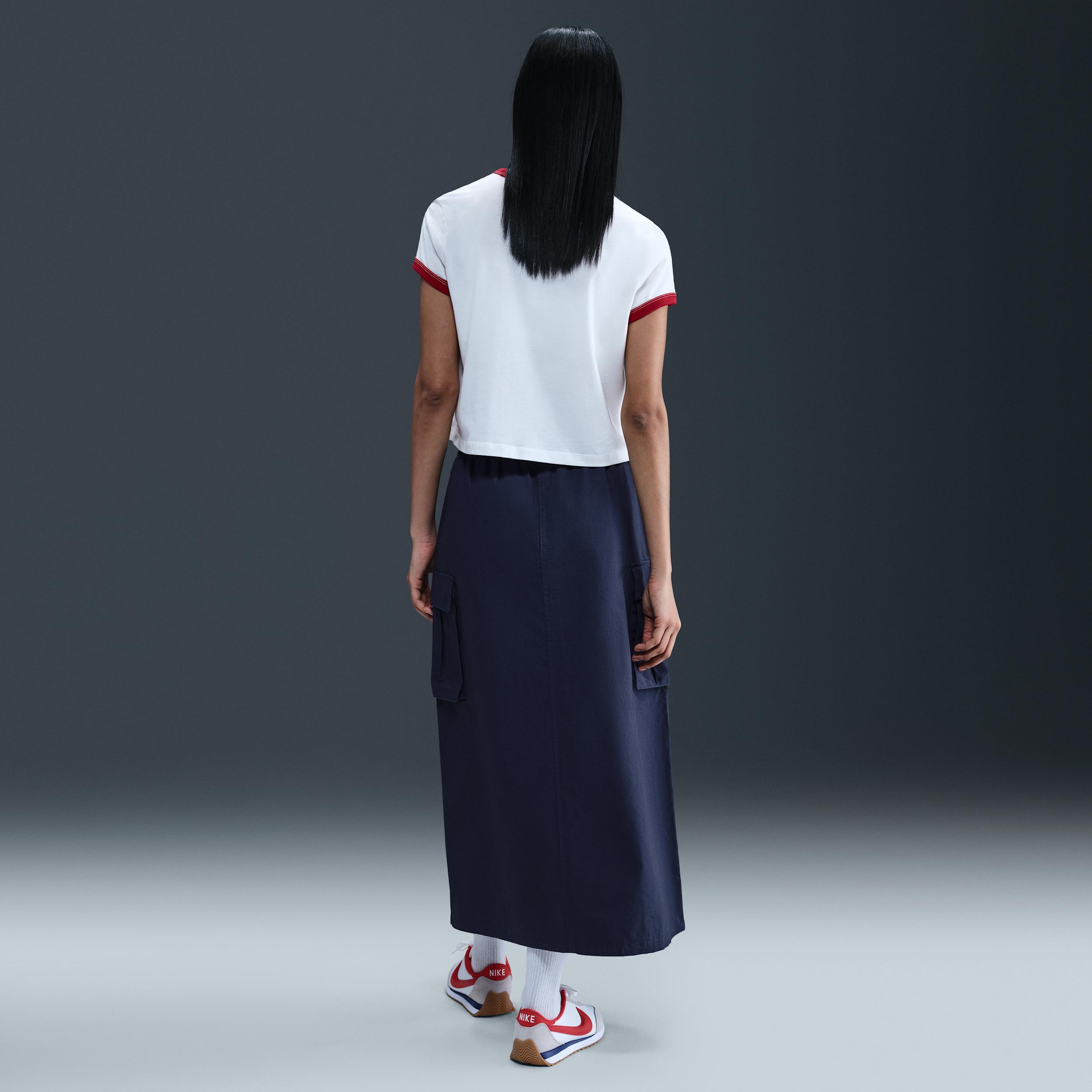Womens Nike Sportswear Loose Cargo Skirt | HV2496-410 Product Image