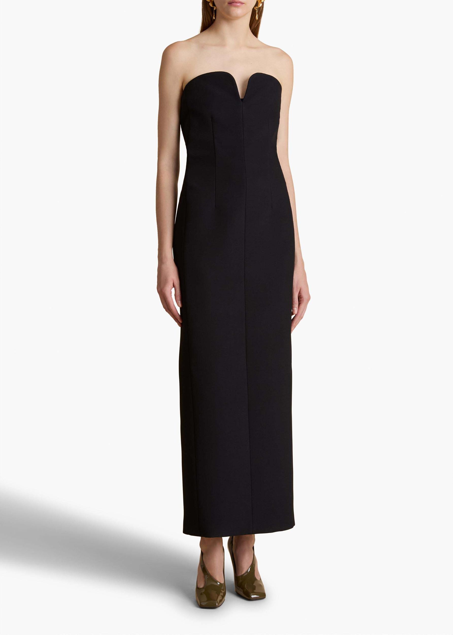 KHAITE Yao Dress In Black Product Image