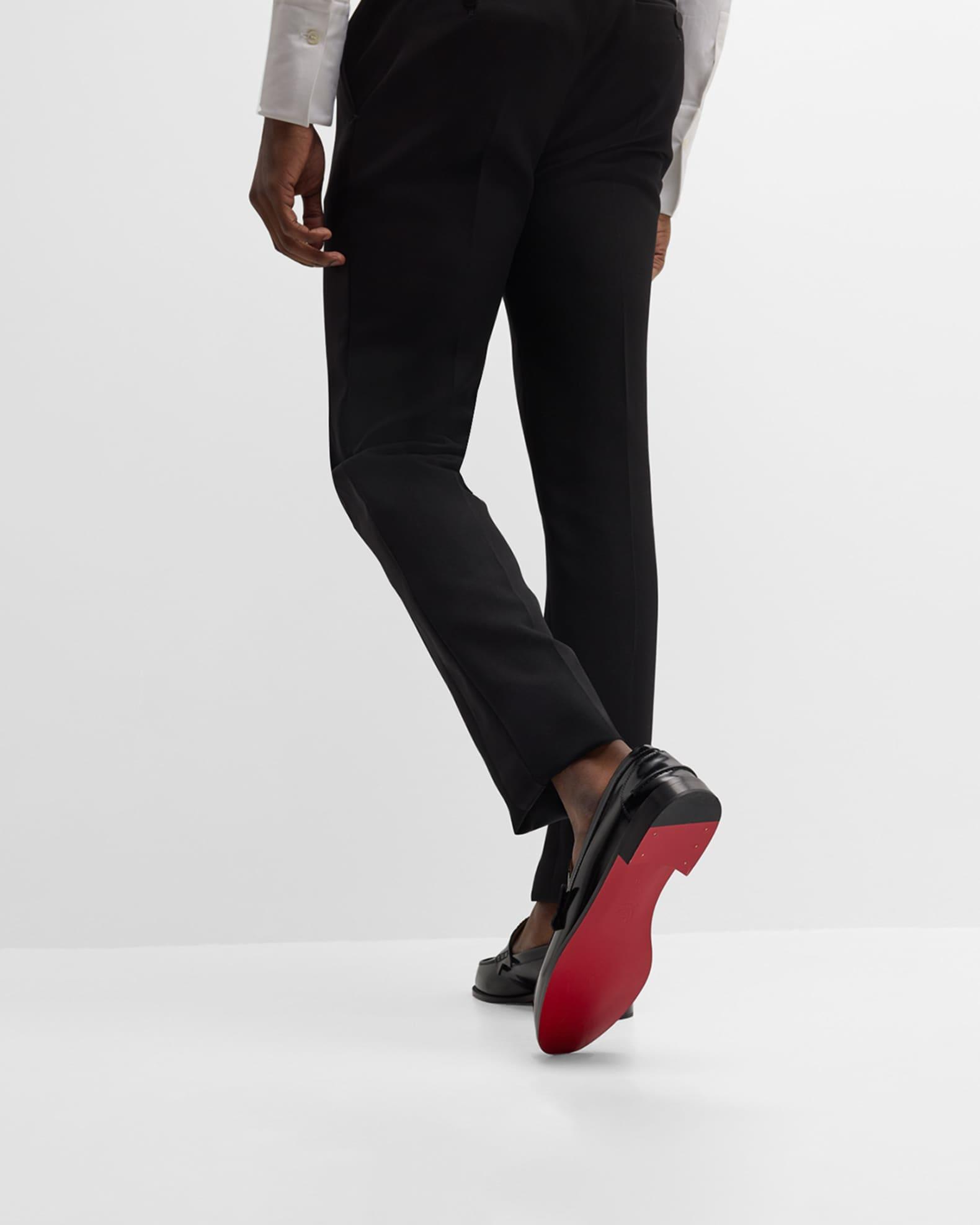 Mens Penny Leather Loafers Product Image