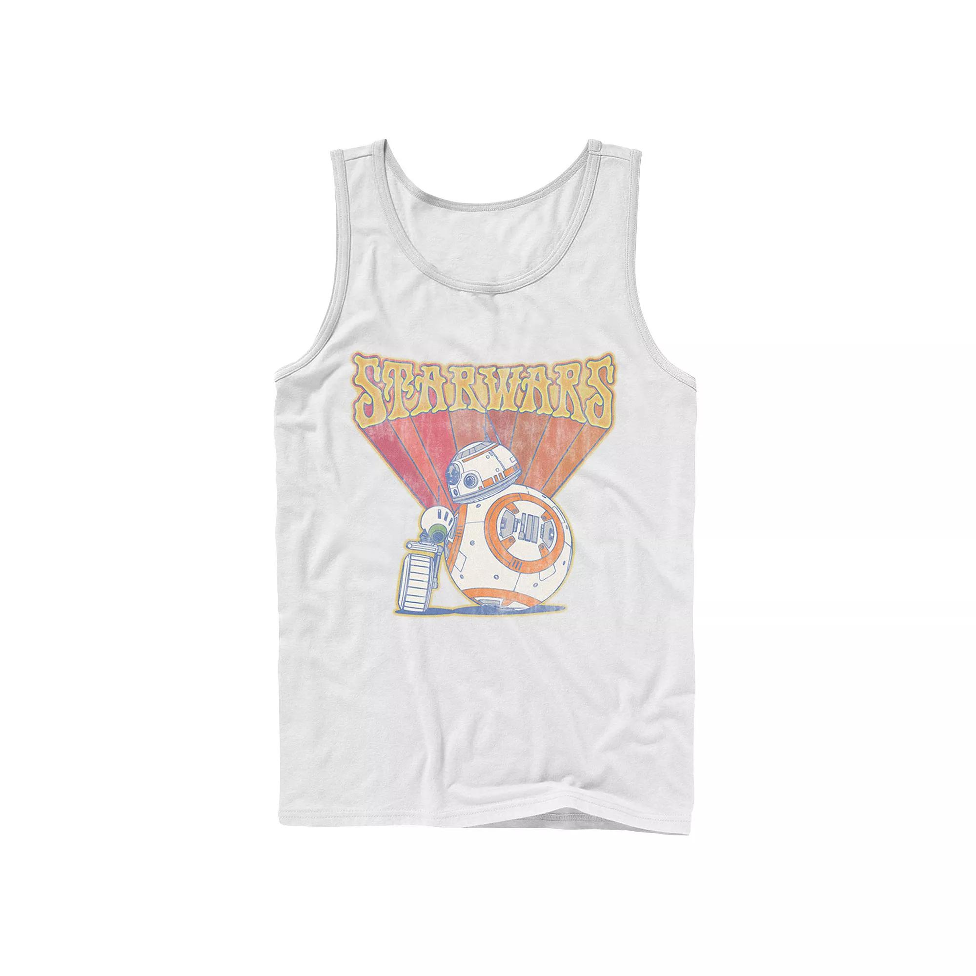 Men's Star Wars The Rise of Skywalker Groovy Droid Duo Tank Top,  Product Image