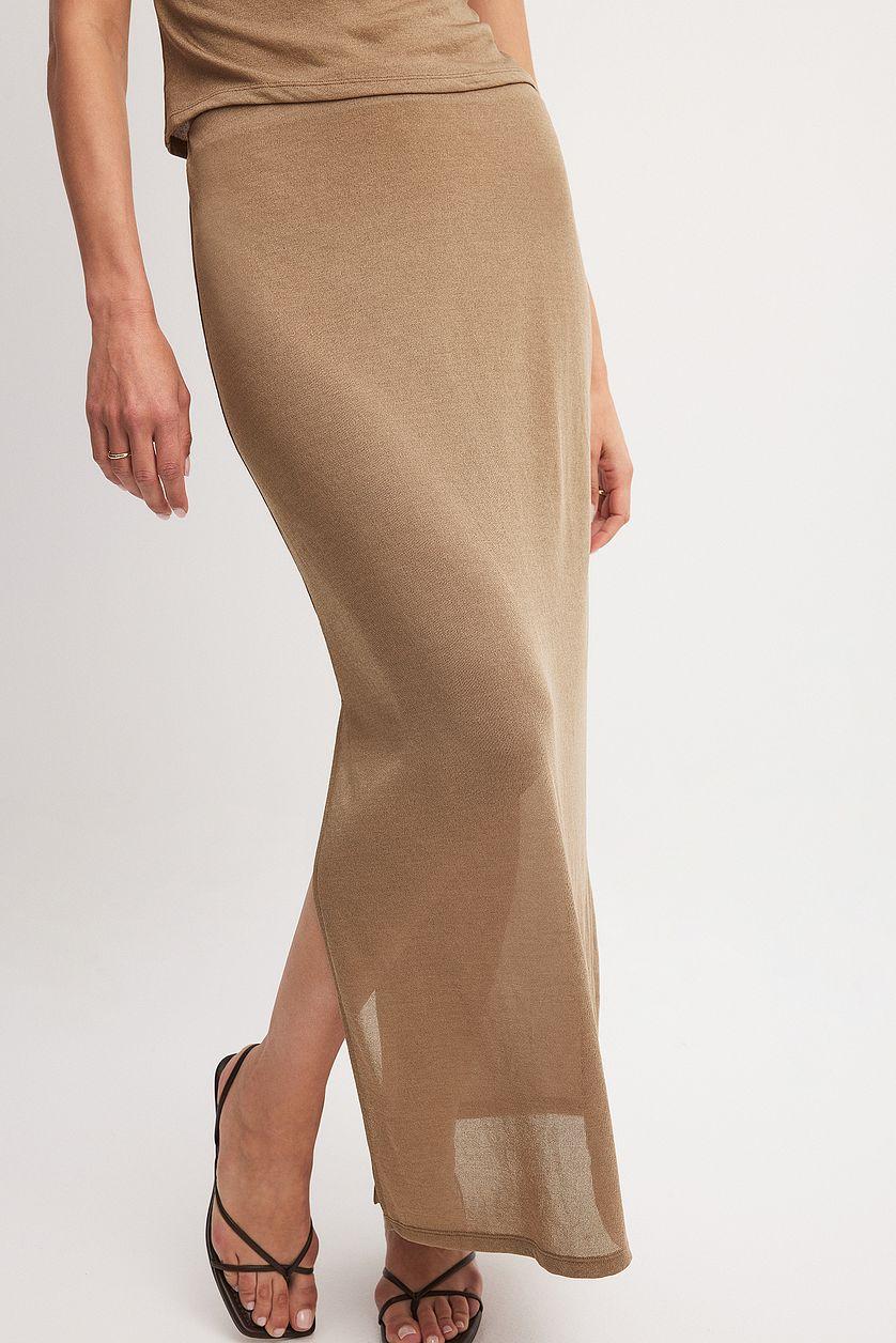 Low Waist Jersey Skirt Product Image