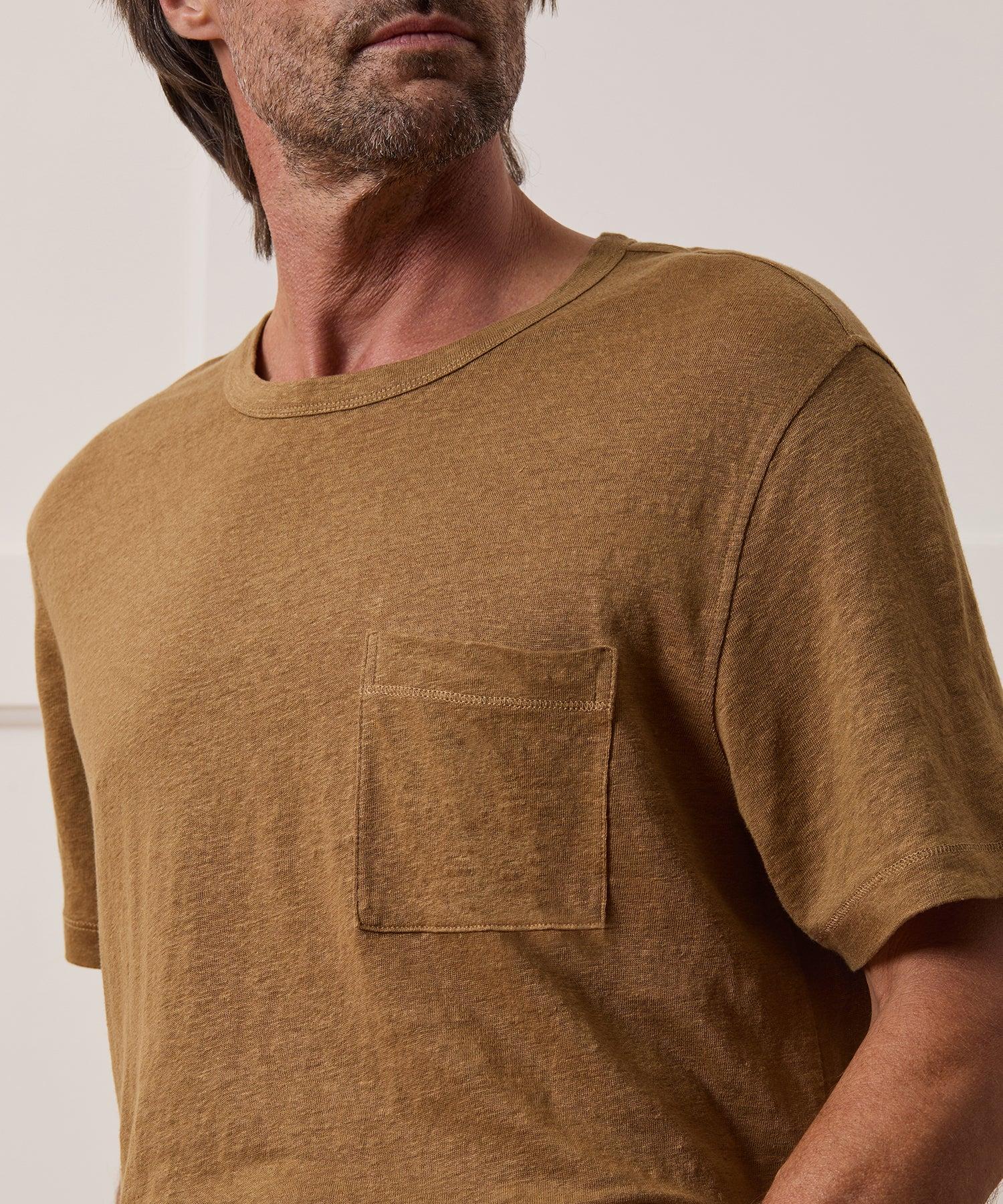 Linen Pocket Tee Product Image