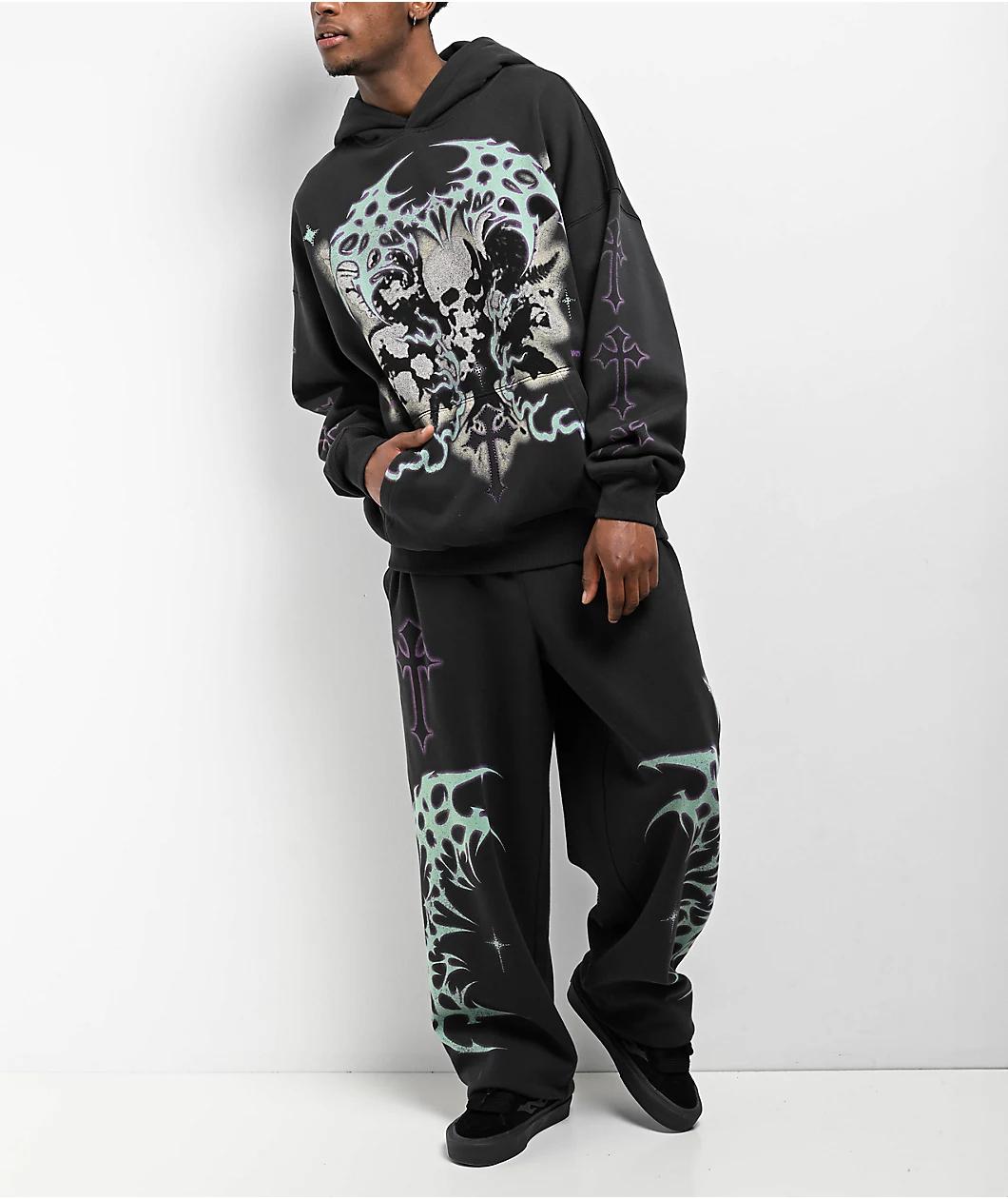 Vitriol Saint Charcoal Hoodie Product Image