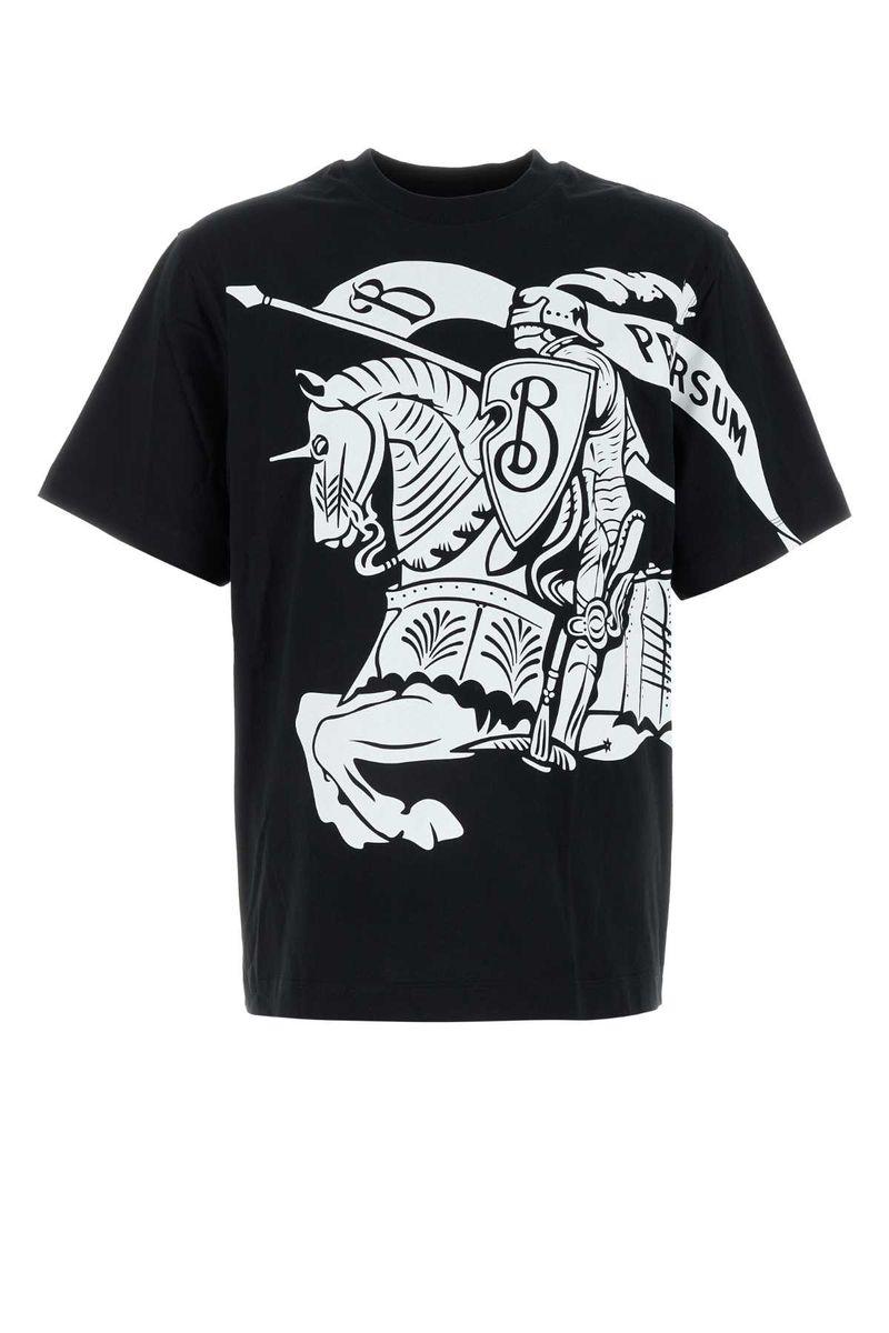 Equestrian Knight-print cotton T-shirt Product Image