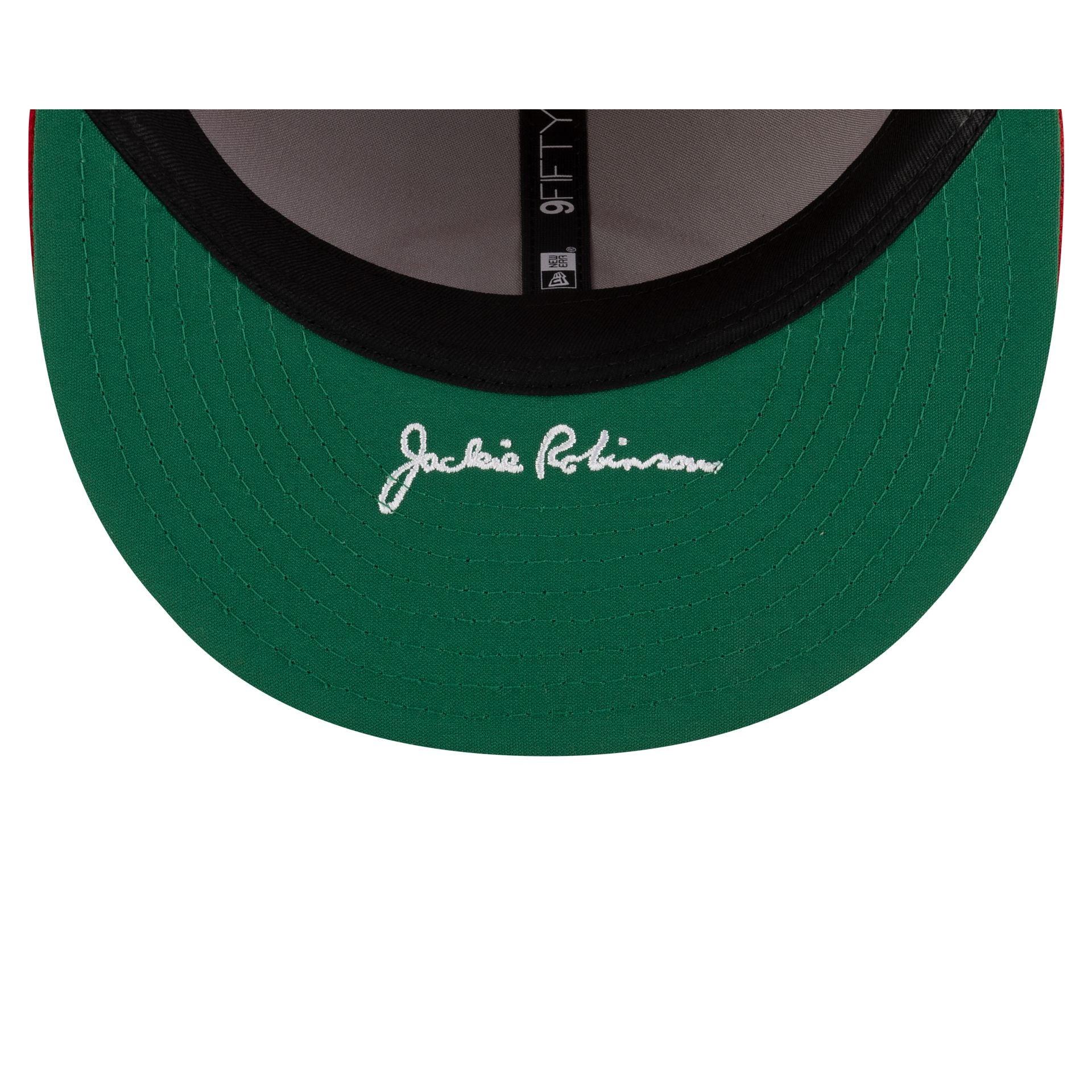 Cincinnati Reds Jackie Robinson Day 2025 Retro Crown 9FIFTY Snapback Hat Male Product Image