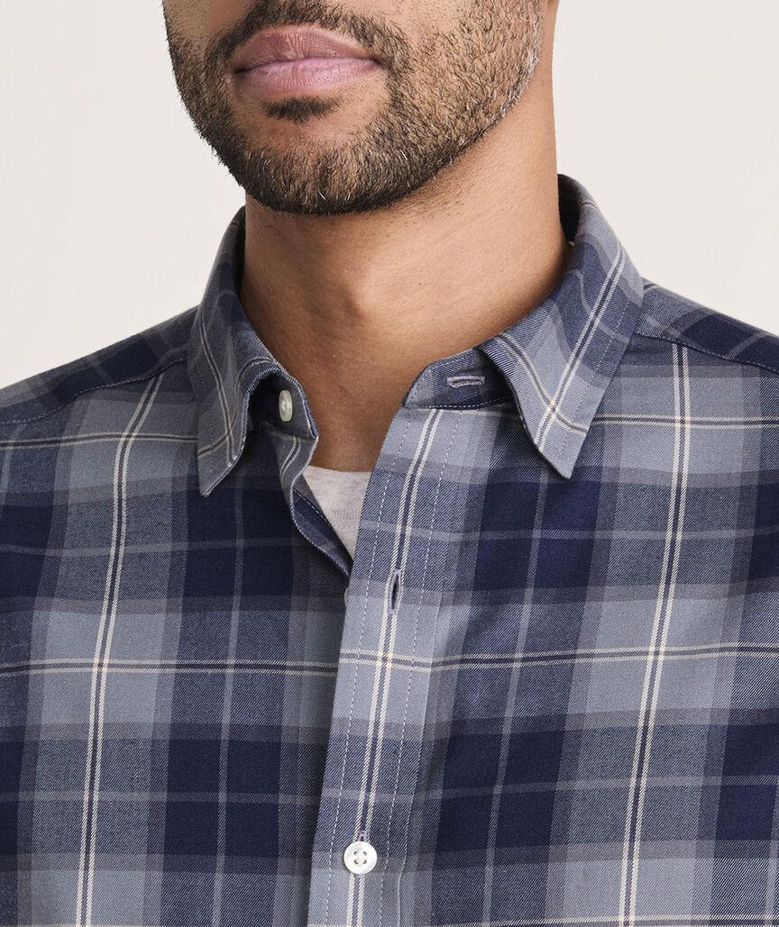 On-The-Go Brushed Twill Plaid Shirt Product Image