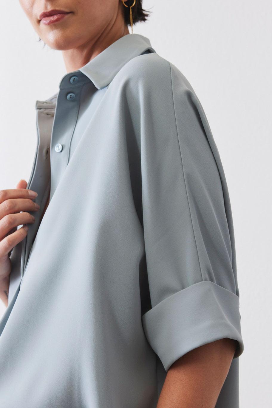 Oversized Pullover Blouse Product Image