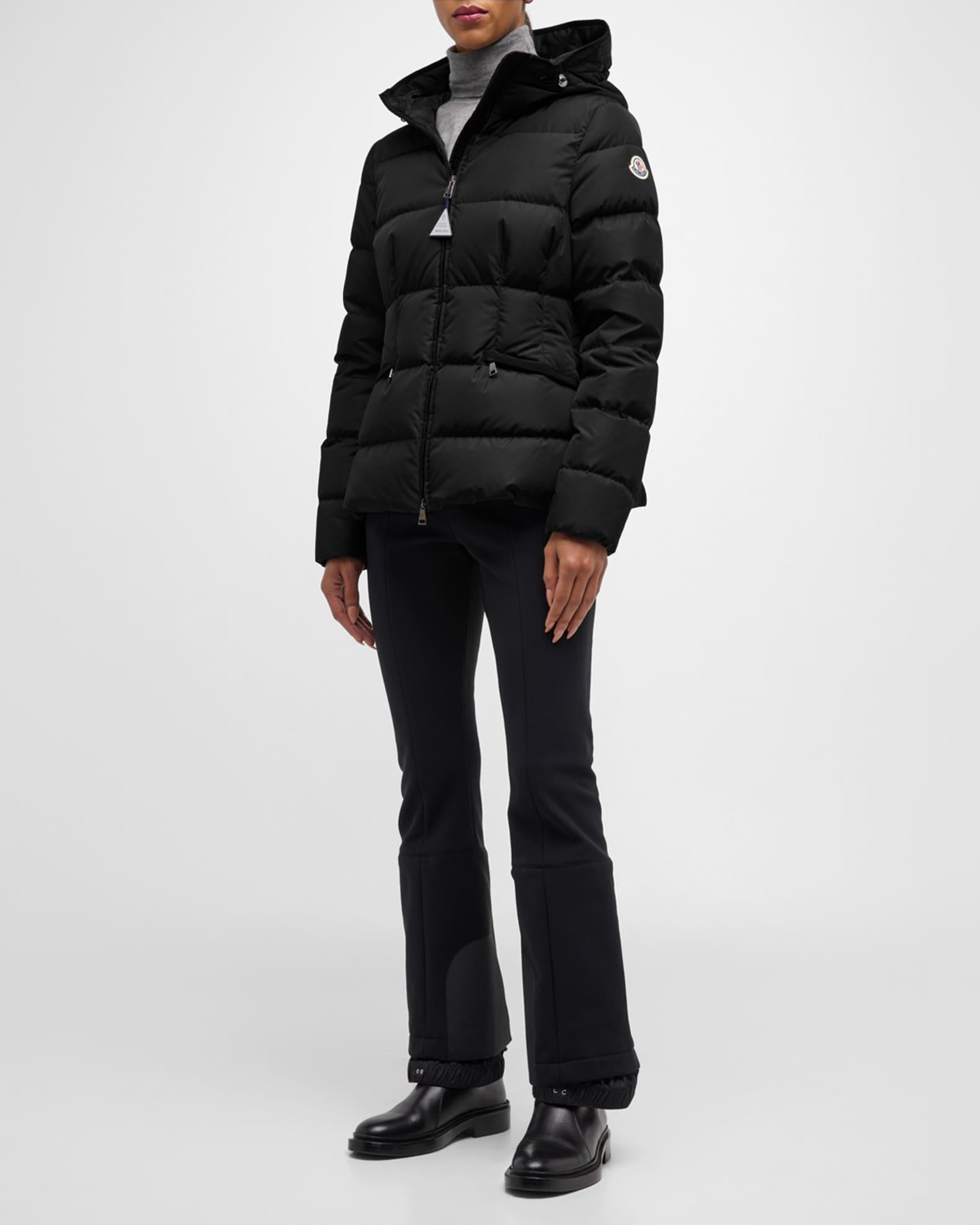 Avoce Hooded Puffer Jacket with Elastic Belt Product Image