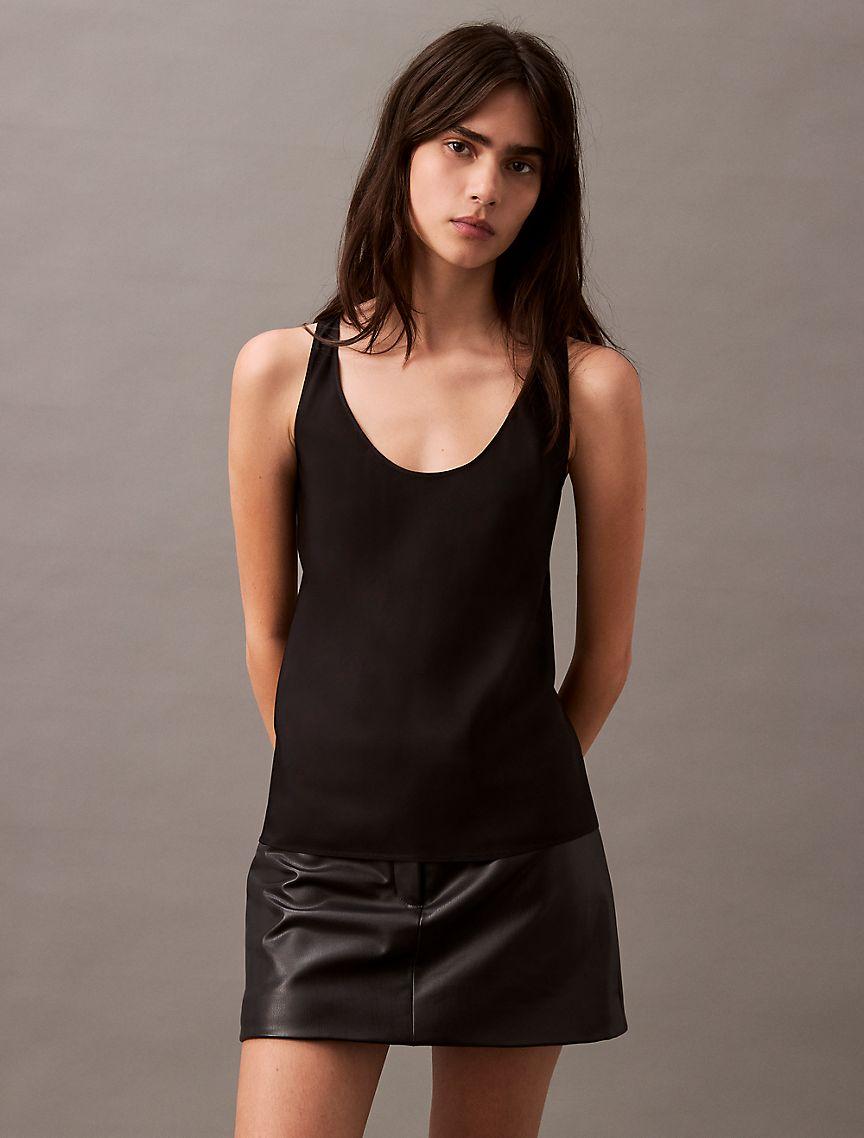 Viscose Twill Tank Top Product Image